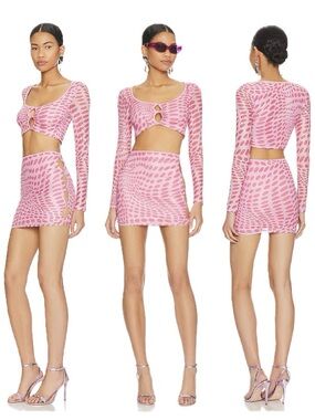 Superdown Gianna Set Pink Medium
